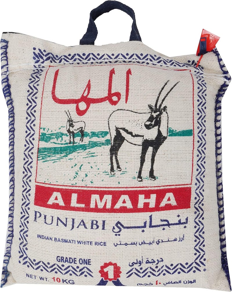 Maha أرز البسمتي الهندي البنجابي المها - 10 كجم - Image 1