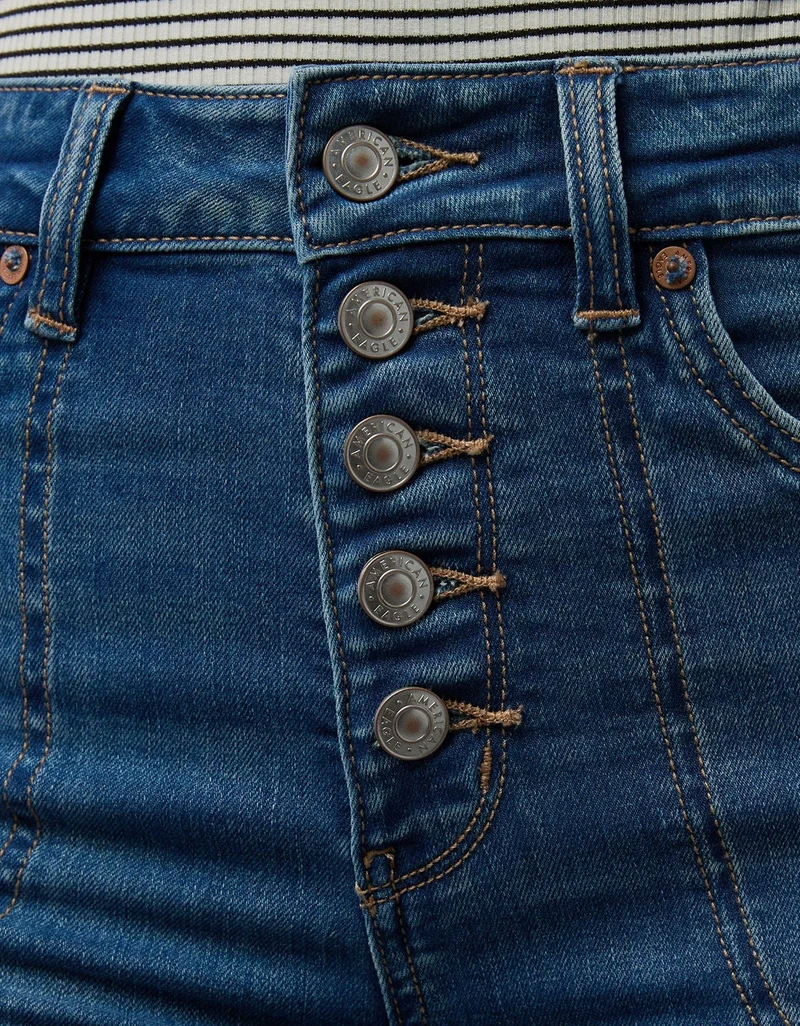 American Eagle  AE Next Level Super High-Waisted Flare Jean for Women | Best Price UAE