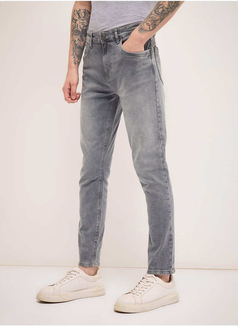 THE BEAR HOUSE - Men’s Jeans Lightweighted & Comfortable, Perfect for Casual Wear, Ideal for Everyday & Summer Wear - Image 1