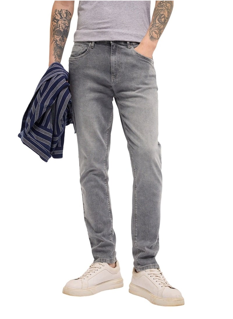 THE BEAR HOUSE - Men’s Jeans Lightweighted & Comfortable, Perfect for Casual Wear, Ideal for Everyday & Summer Wear - Image 1