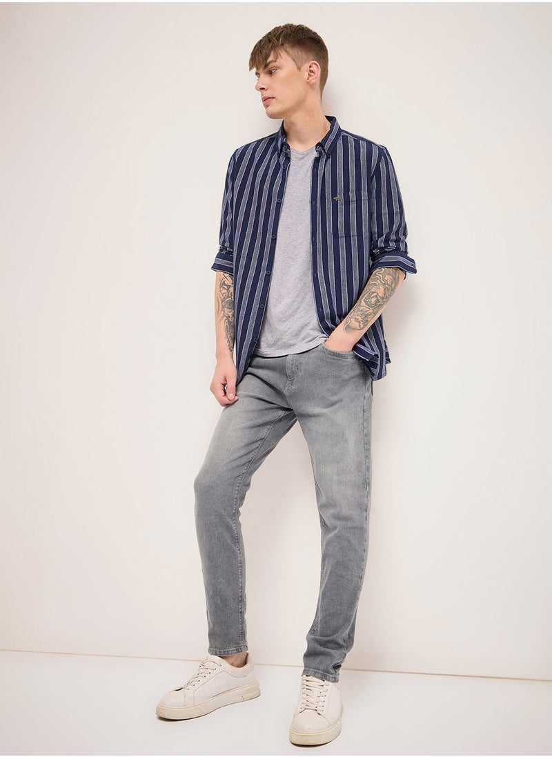 THE BEAR HOUSE - Men’s Jeans Lightweighted & Comfortable, Perfect for Casual Wear, Ideal for Everyday & Summer Wear - Image 1