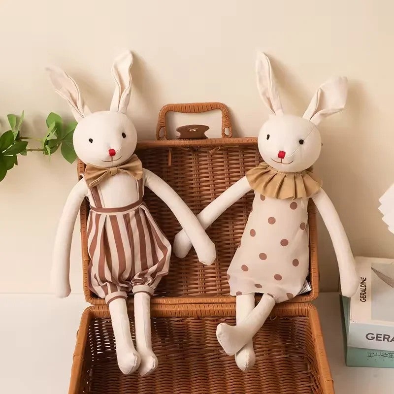 Y&D 50CM Cute Long Ears Plush Rabbit Doll Soft Baby Toy for Sleep Appeasing Soft Stuffed Animal Birthday Gift for Children - Image 3