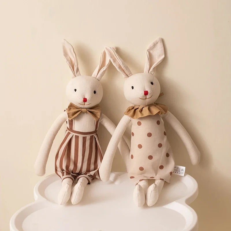 Y&D 50CM Cute Long Ears Plush Rabbit Doll Soft Baby Toy for Sleep Appeasing Soft Stuffed Animal Birthday Gift for Children - Image 2
