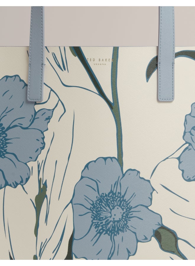 Ted Baker Floral Print Extra Large Icon Bag - Image 3