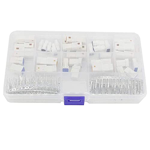 CNLW 19 Sets Automotive Connectors JST02R-JWPF-VSLE 2/3/4/6/8 Pin Waterproof Connectors Male and Female - Image 2