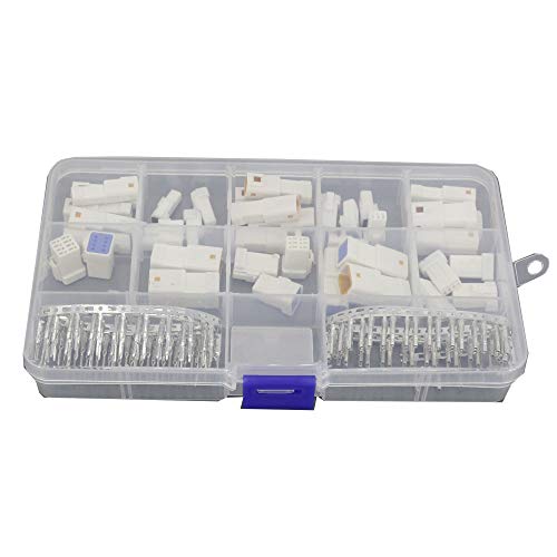 CNLW 19 Sets Automotive Connectors JST02R-JWPF-VSLE 2/3/4/6/8 Pin Waterproof Connectors Male and Female - Image 5