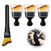 Amzlysdok 4PCS Car Interior Dust BrushSoft Microfiber Bristles Car Detailing Brush Cleaning Brush Dust Brush Car Interior Cleaning Tool for Car Vents Dashboards and Home Use - Image 2