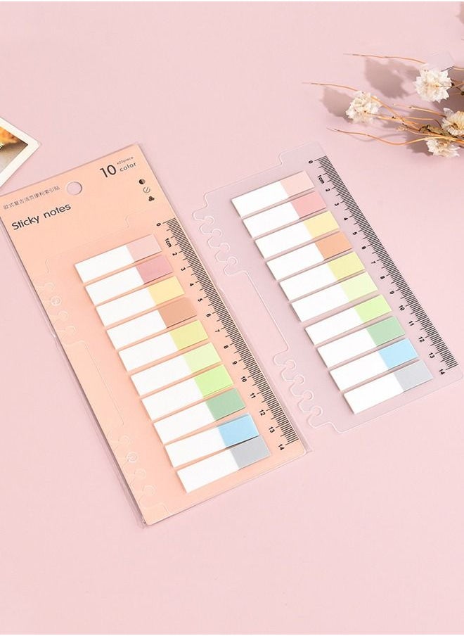 Generic - 3 Packs Sticky Notes Writable Index Tabs Memo Stickers - Image 1