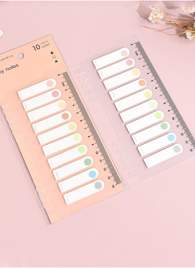 Generic - 3 Packs Sticky Notes Writable Index Tabs Memo Stickers - Image 1