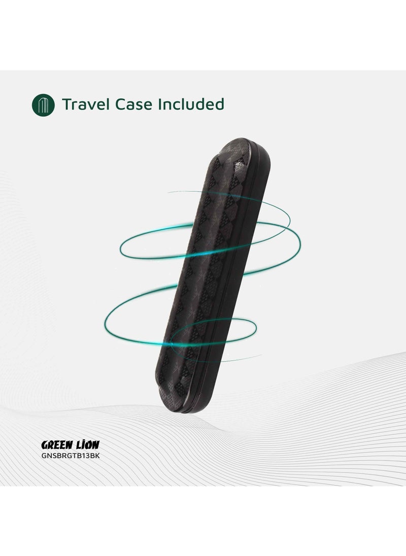 GREEN LION - 4 Mode Cleaning 3000 VPM Smart Brush 60° Ultrawide with Multifunctional Servo Motor & 80 Uses in Single Charge / Soft Mode / Sonic Mode / Clean Mode / White Mode / 30s Vibration Reminder / 2 Minutes Smart Timing - Black - Image 1