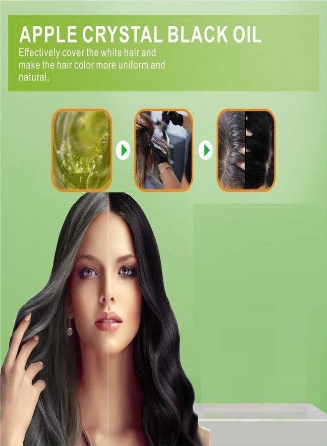 سكين بلس شامبو SKINPLUS Applee للشعر الأسود - نوع الماء النقي وغير سام 100 مل × 2 (زجاجة) - Image 3