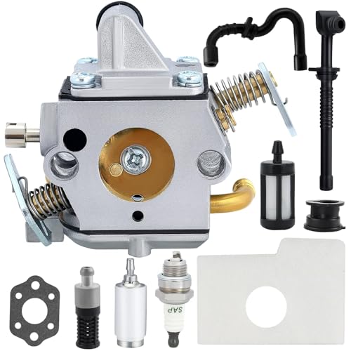 Butom MS170 Carburetor for Stihl MS 170 MS180 MS 180 017 018 Chainsaw Replace 1130 120 0603 C1Q-S57A C1Q-S57B with 1130 124 0800 Air Filter - Image 1