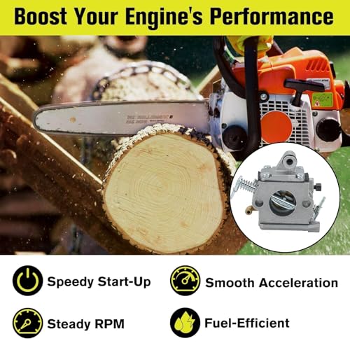 Butom MS170 Carburetor for Stihl MS 170 MS180 MS 180 017 018 Chainsaw Replace 1130 120 0603 C1Q-S57A C1Q-S57B with 1130 124 0800 Air Filter - Image 3