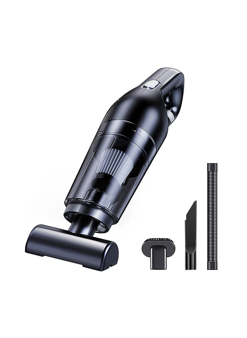 SYOSI Car Vacuum Cleaner, Handheld Vacuum Cordless, 10000Pa Mini Car Hoover, Lightweight, Battery Rechargeable Handheld Vacuum Cleaner, 3 in 1 Sucking Blowing Pumping for Home Car Cleaning, Pet Tool - Image 1