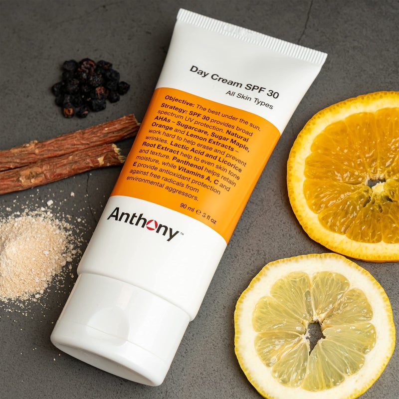 Anthony Day Cream SPF 30 Menâ€™s Face Moisturizer with Sunscreen â€“ Anti-aging Face Lotion and Broad-Spectrum Sunblock â€“ Lightweight, Non-Comedogenic Formula for All Skin Types â€“ 3 Fl Oz - Image 4