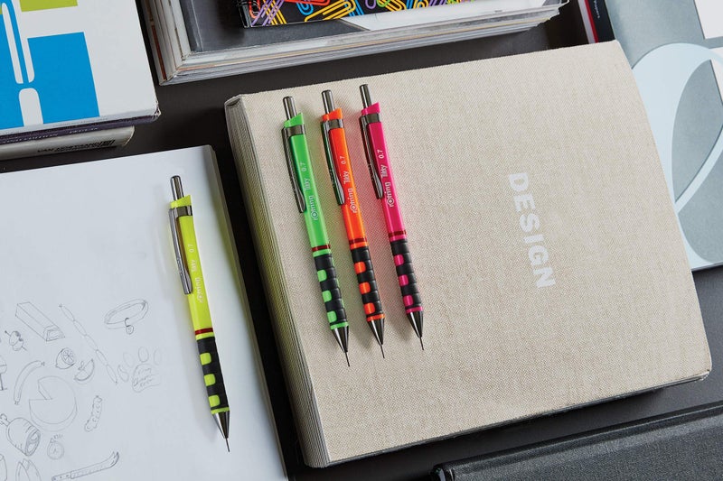 rOtring Replacement Leads for Tikky Mechanical Pencils, 1.0 mm, Hard Black (HB) (S0312700) - Image 2