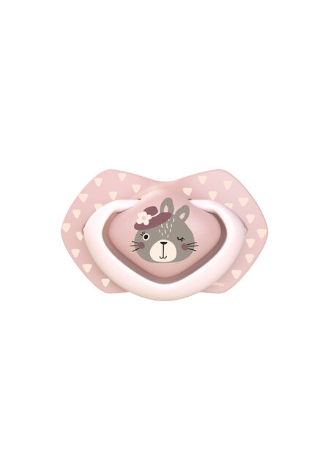 Canpol babies Silicone Soother Light touch 6-18m Symmetrical BONJOUR PARIS 2 pcs - Image 5