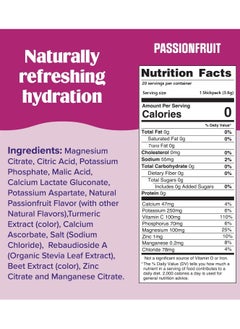Ultima Replenisher Daily Electrolyte Drink Mix, Passionfruit, 20 Stickpacks each 0.13 oz (3.6g)  - Image 2