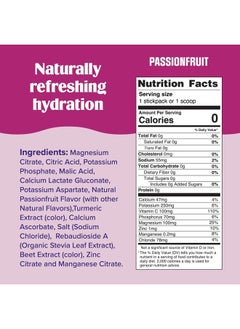 Ultima Replenisher Daily Electrolyte Powder Drink Mix – Passionfruit, 20 Stickpacks – Hydration Packets with 6 Electrolytes and Trace Minerals – Keto Friendly, Non-GMO and Sugar-Free  - Image 4