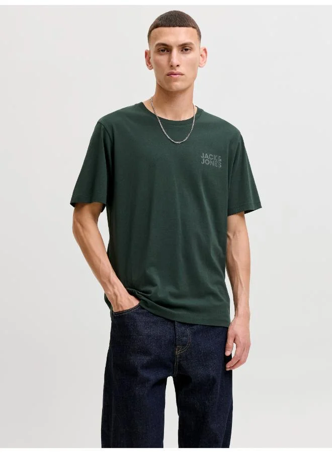 JACK & JONES Logo Crew Neck T-Shirt
