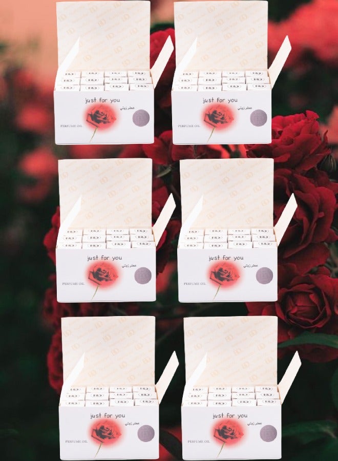 Banafa 72 Pieces Just For You Perfume Oil 3 ml - Image 1