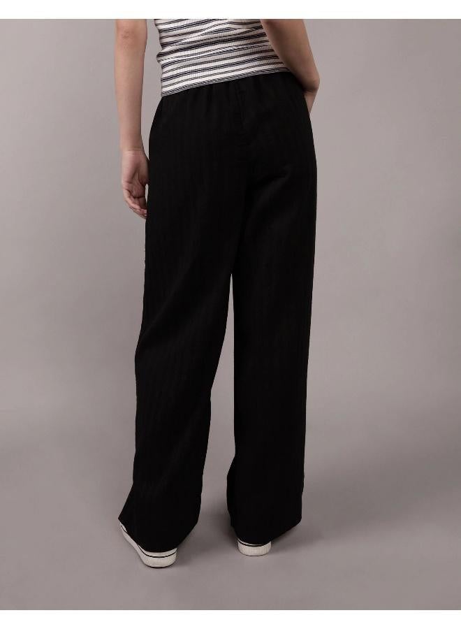 امريكان ايجل بنطلون قماش واسع الخصر عالي الأرجل - Image 4