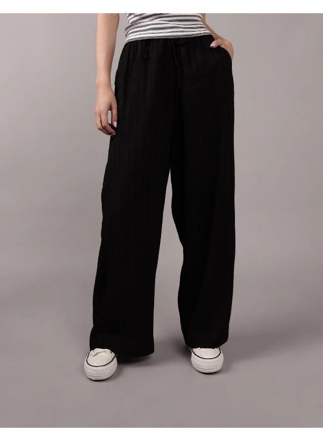 امريكان ايجل بنطلون قماش واسع الخصر عالي الأرجل - Image 1