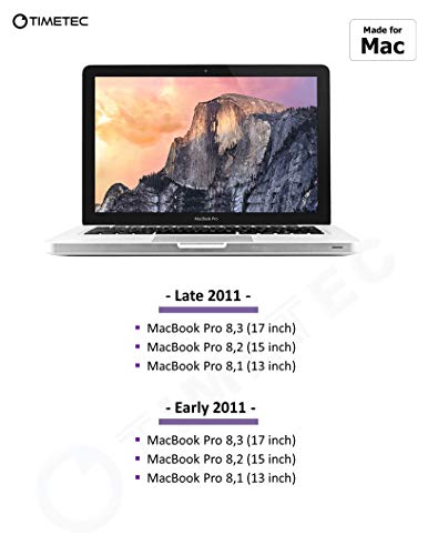 Timetec 16GB KIT(2x8GB) Compatible for Apple DDR3 1333MHz PC3-10600 CL9 for Mac Book Pro (Early/Late 2011 13/15/17 inch), iMac(Mid 2010, Mid/Late 2011 21.5/27 inch), Mac Mini(Mid 2011) MAC RAM Upgrade - Image 4