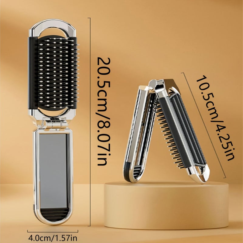 Silvery Name Engraved Comb Personalized Gift Handcrafted Bridal Party Hair Accessory for Bridesmaids - Image 4