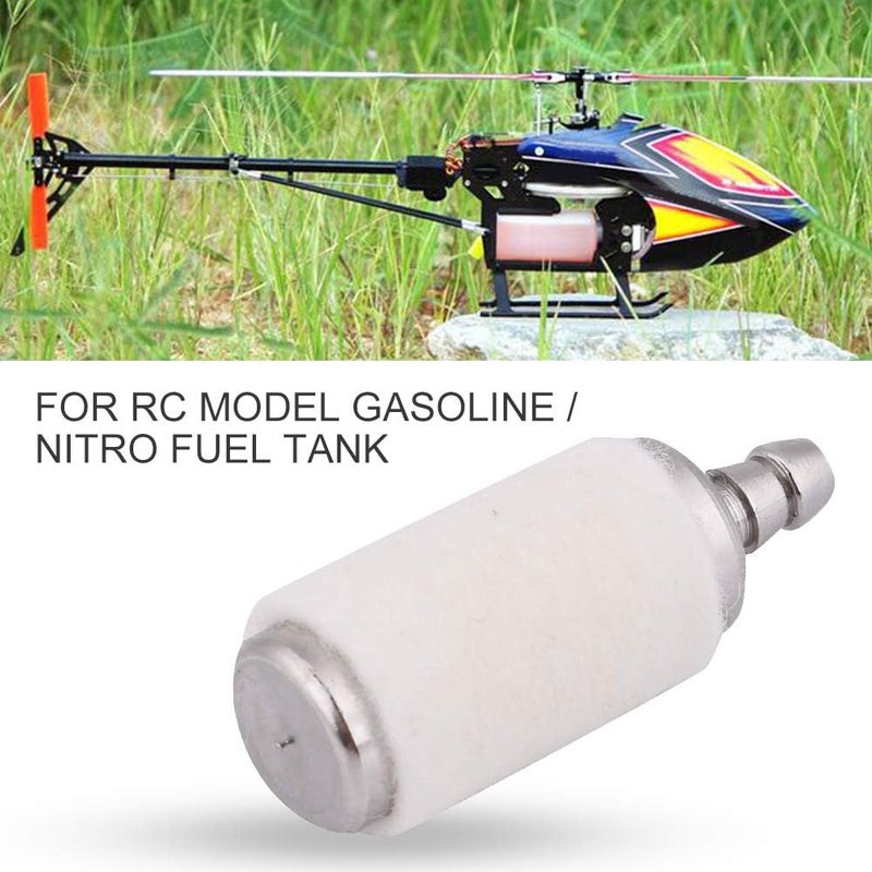 AntiFoaming Filter for Gasoline, HeavyDuty Wool Fuel Filter for RC Model Airplanes, Tank Accessory - Image 1