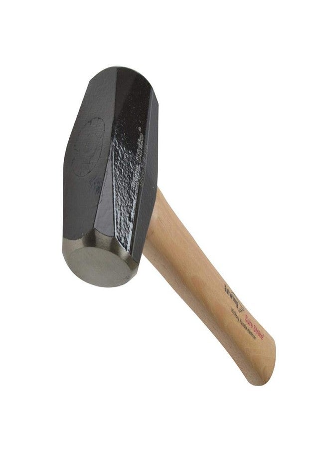 ESTWING Drilling/Crack Hammer - 3-Pound Sledge with Forged Steel Construction & Hickory Handle - MRW3LB - Image 2