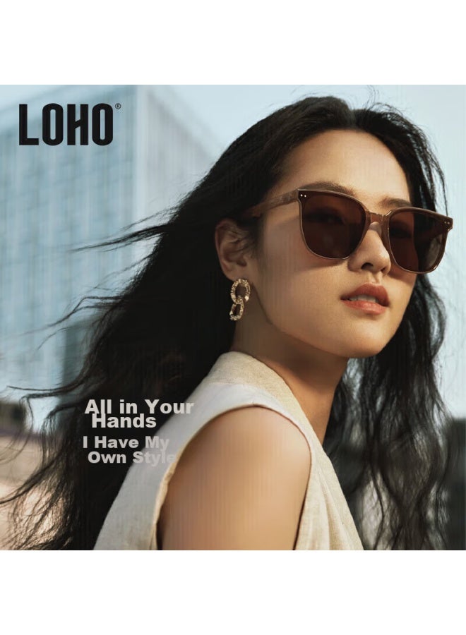 Loho Folding Sungl For Women , High-end Sungl For Men, Polarized, For Driving, Sun Protection, Uv Protection, Ultra-light Gm Gl - Image 1