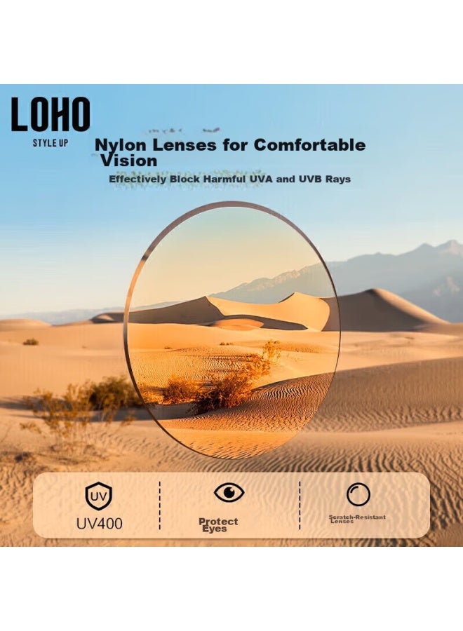 Loho Folding Sungl For Women , High-end Sungl For Men, Polarized, For Driving, Sun Protection, Uv Protection, Ultra-light Gm Gl - Image 5