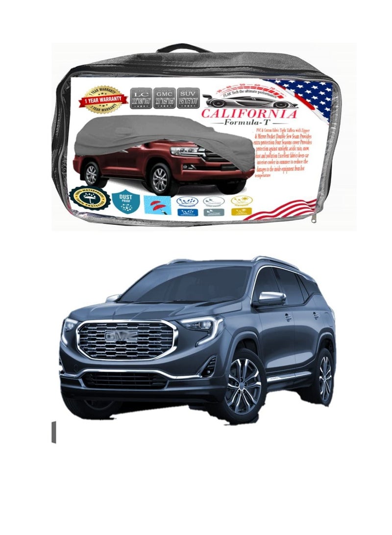 California formula-T California Car body Cover Windproof  Scratch Resistant Cover with Working Gloves  GMC TERRAIN Small SUV 