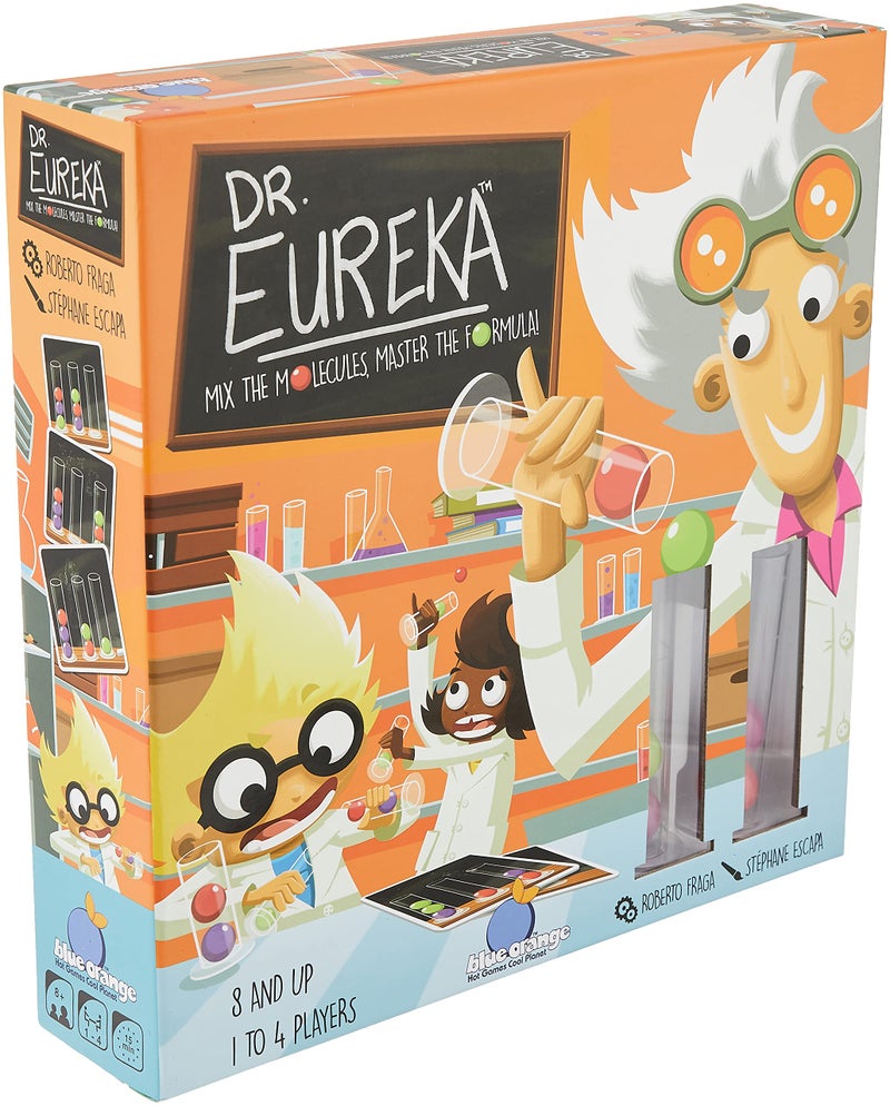 Blue Orange Dr. Eureka Speed Logic Puzzle Dexterity Game Games - 1-4 Players for Ages 8+ - Image 1