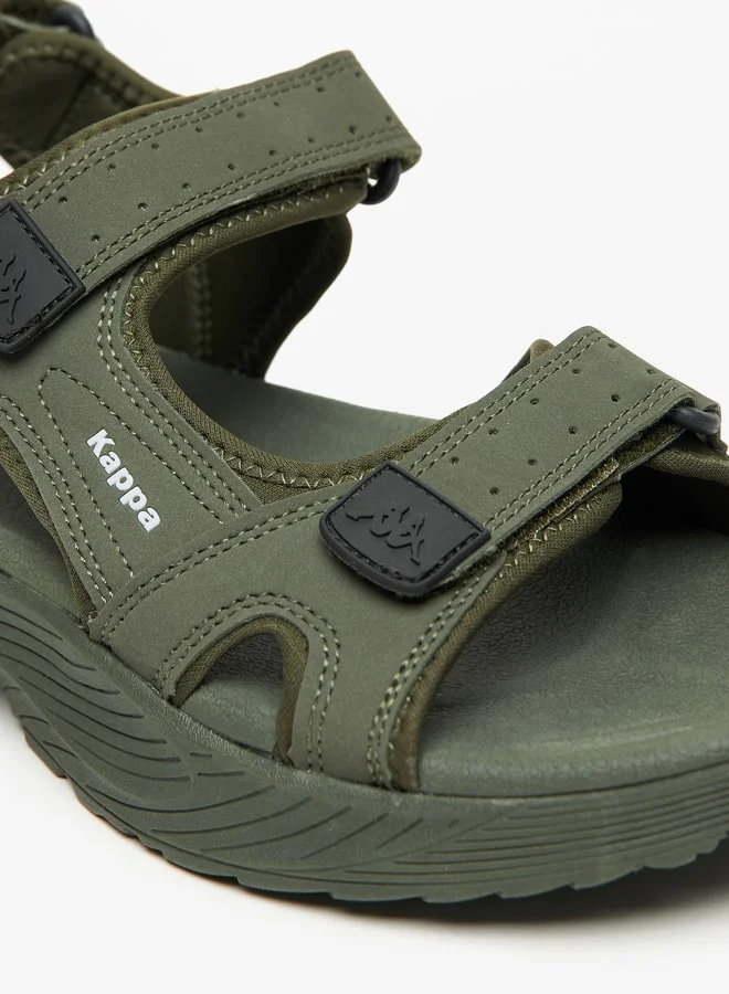 Kappa Men's Sandals with Hook and Loop Closure