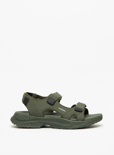 Kappa Men's Sandals with Hook and Loop Closure