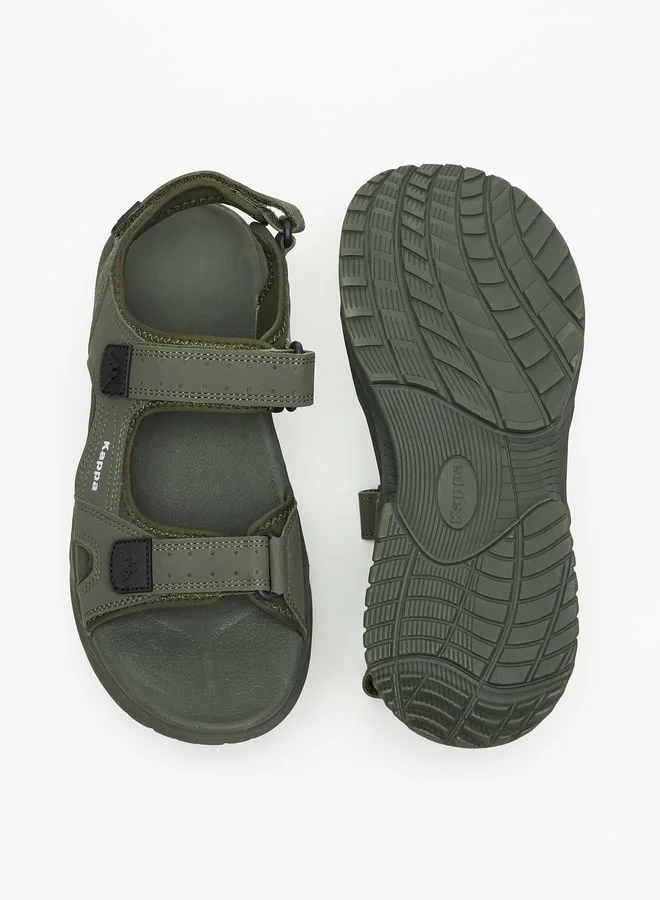 Kappa Men's Sandals with Hook and Loop Closure
