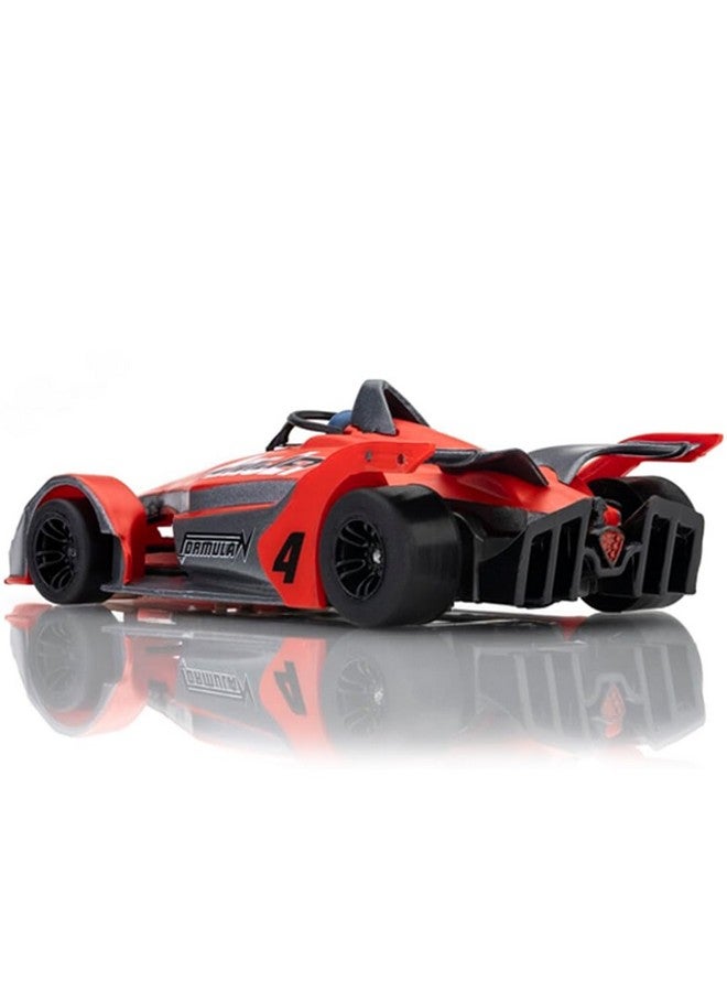 AFX 22066 Mega-G+ Formula N #4 Red/Grey HO Slot Car - Image 5