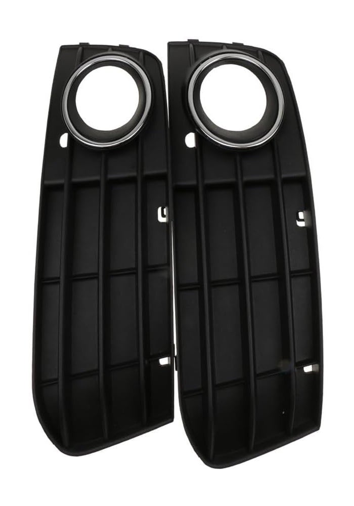 QASULER Bumper Fog Light Lamp Cover Grille for A4 A4L B8 - Image 2