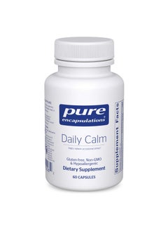 بيور إنكابسيليشن Pure Encapsulations Daily Calm - يساعد على تخفيف التوتر العرضي* - 60 كبسولة  - Image 1