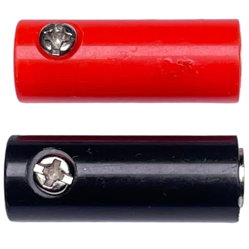CESS Banana Female Jack Screw Connect, Solder-Free, 4mm Banana Jack, Black and Red, 5 Pairs - Image 4