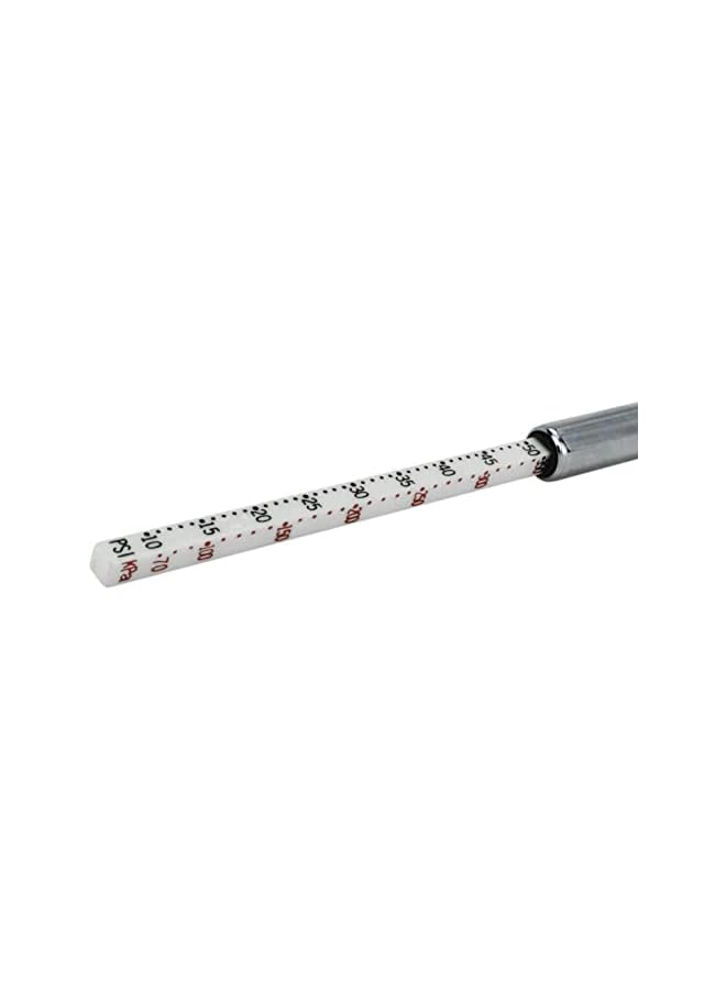 erorex Tire Tire Air Pressure Test Meter Gauge Pen Silvery - Image 4