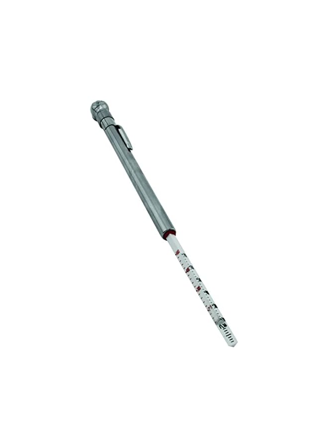 erorex Tire Tire Air Pressure Test Meter Gauge Pen Silvery - Image 5