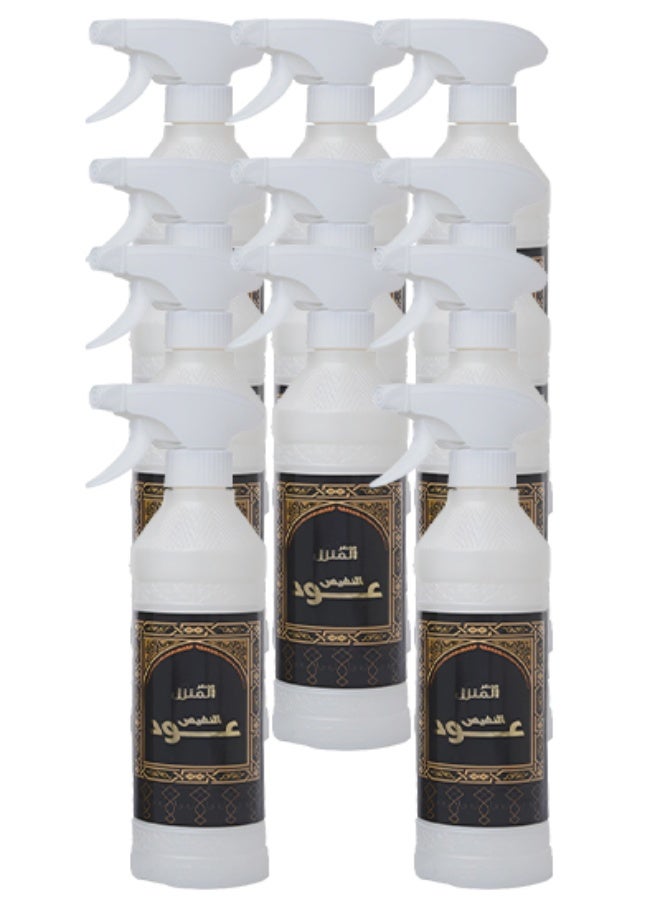 Banafa 11 Pieces Oud Al Nafis House Freshener 500ml - Image 1