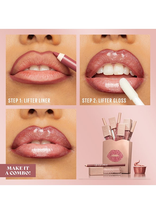 MAYBELLINE NEW YORK Lifter Liner 05 On It - Lip Liner Makeup With Hyaluronic Acid 05 On It  - Image 5