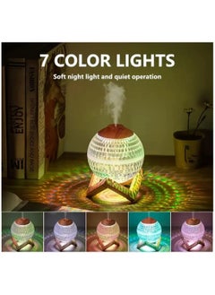 LDQ Luxury Crystal Colorful USB Humidifier 350 ML Capacity, Quiet, High- Capacity Nano Mist Air Purifier. Romantic Ambiance and Hydration, Air Humidifier  - Image 3