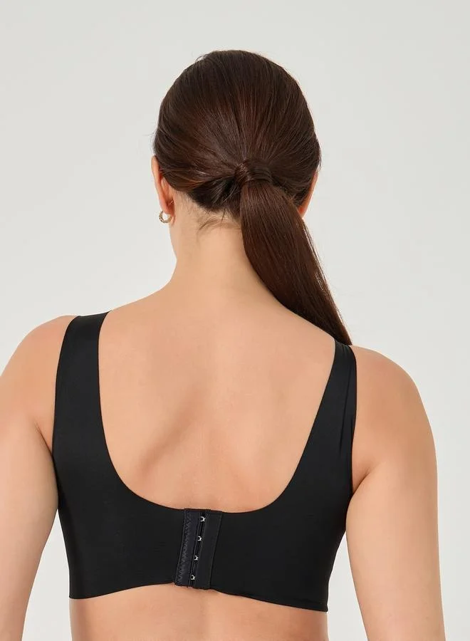 Styli Pack of 2 - Padded Non-Wired Wide Strap Crop Top