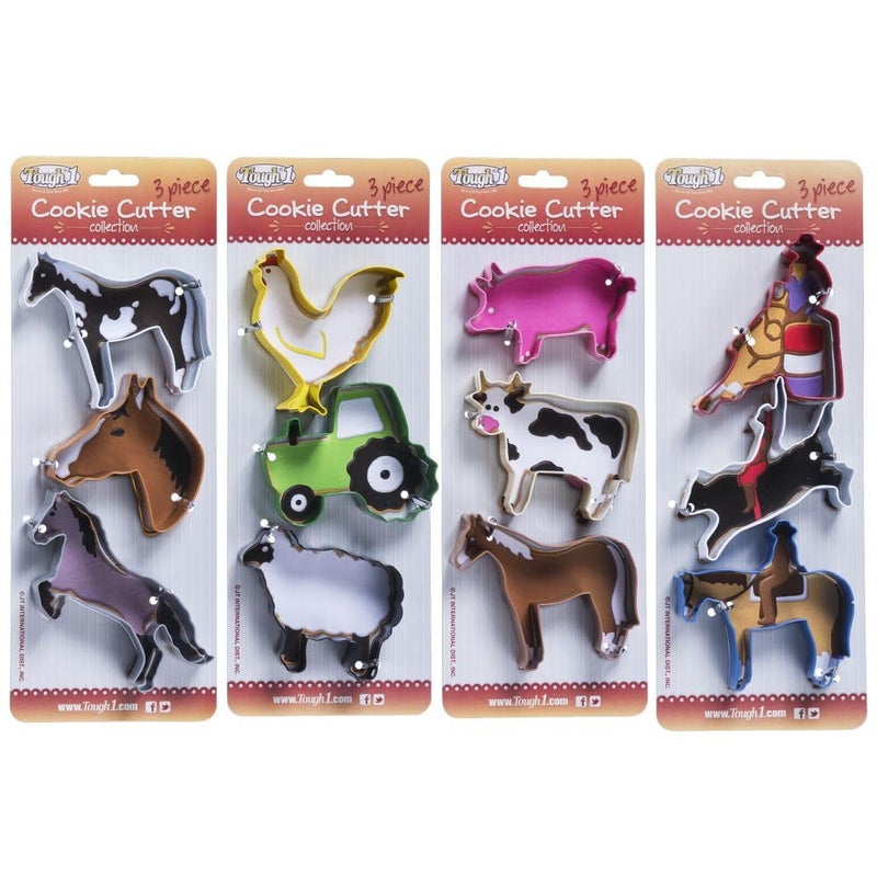 Tough 1 3 Piece Cookie Cutter Collection 