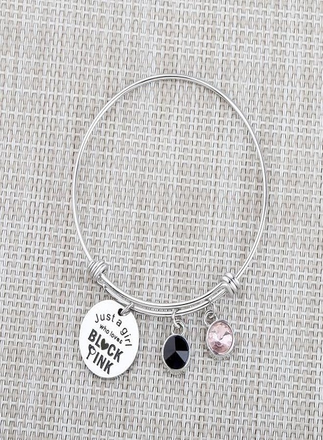 SEIRAA Kpop Music Lover Bracelet Korea Super Lady Star Jewelry Korean Lady Group Gift (BP Kpop Bracelet) - Image 4